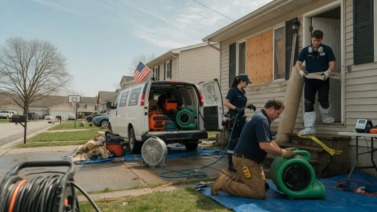 Water Damage Restoration in Douglass, KS near me
